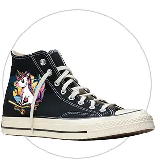 DTFプリント スニーカー